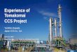 Experience of Tomakomai CCS Project