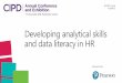 Developing analytical skills and data literacy in HR
