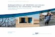 Adaptati on of WASH services delivery to climate change