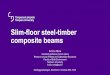 Slim-floor steel-timber composite beams