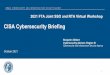 CISA Cybersecurity Briefing