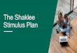 The Shaklee Stimulus Plan