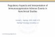 Regulatory Aspects and Interpretation of Immunosuppression 