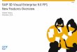 Public SAP 3D Visual Enterprise 9.0 FP1 New Features Overview