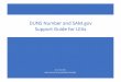 DUNS Number and SAM.gov Support Guide for LEAs