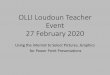 OLLI Loudoun Teacher Event 27 February 2020