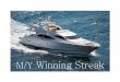 M/Y Winning Streak - Morley Yachts