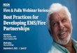 Best Practices for Developing EMS/Fire Partnerships