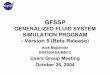 GENERALIZED FLUID SYSTEM SIMULATION PROGRAM - Version …