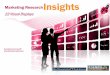 Marketing ResearchInsights 22 Visual Displays
