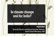 Is climate change real for India?