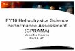 FY16 Heliophysics Science Performance Assessment (GPRAMA)