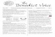 VOL. XXX Published Monthly at Benedict, Nebraska August 23 