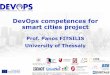 DevOps competences for smart cities project