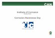 Corrosion Awareness Day - Institute of Corrosion