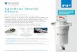 Medical Sterile Filters - Walker Filtration