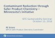 Contaminant Reduction through Safer Product Chemistry 