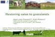 Restoring value to grasslands - animaltaskforce.eu