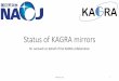 Status of KAGRA mirrors