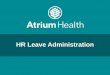 HR Leave Administration
