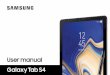 Samsung Galaxy Tab S4 T837R4 User Manual