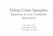 Dilute Urine Samples - St. Lucie County, Florida
