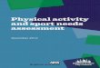 Physical activity and sport JSNA 2012 - BH Connected