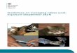Guidelines on managing rabies post-exposure (September 2021)