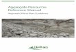 Aggregate Resources Reference Manual