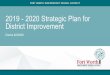 2019 - 2020 Strategic Plan for District Improvement