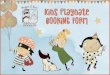 Kids playdate booking form - Maggie And Rose