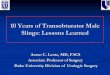 10 Years of Transobturator Male Slings: Lessons Learned