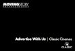 Advertise With Us | Classic Cinemas