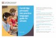 Introduction into practice: languages guide for