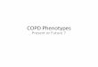 COPD Phenotypes