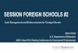 SESSION FOREIGN SCHOOLS #2 - ed