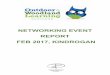 NETWORKING EVENT REPORT FEB 2017, KINDROGAN