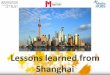 Lessons learned from Shanghai - Mathematics Mastery