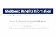 Medtronic Benefits Information