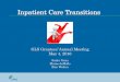Inpatient Care Transitions - dev-sprc.outreach.ou.edu