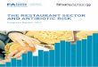 THE RESTAURANT SECTOR AND ANTIBIOTIC RISK