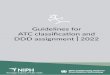 Guidelines for ATC classification