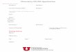 Chemistry BS/MS Application - University of Utah