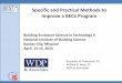 Specific and Practical Methods to Improve a BECx Program