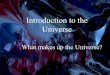 Introduction to the Universe - WordPress.com