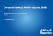 Omantel Group Performance 2014