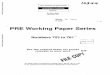 PRE Working Paper Series - World Bank