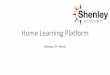 Home Learning Platform - Shenley Academy