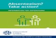 Absenteeism? Take action!