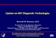 Update on HIV Diagnostic Technologies